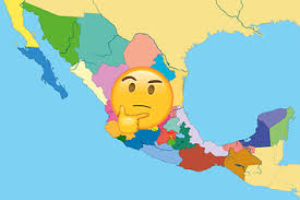 Descarga ahora la ilustración mapa de dibujos animados de méxico. Puedes Encontrar 16 Estados De Mexico En El Mapa
