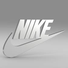Nike flight | premier league match ball 2021/22. Nike Logo 3d Model