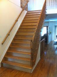 Solid Wood Stairs Railing Wood Railings For Stairs Stairs Stair Railing