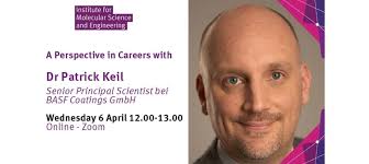 A Perspective in Careers with Dr Patrick Keil