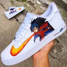 Custom Sneaker By Customised Culture Naruto Shoes Nike Air Shoes Custom Shoes Diy