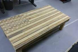 The surface associated with a low table is quite visible, this is the reason it can set a dark tone for a room. American Flag Coffee Table Pallet Furniture 9 Steps With Pictures Instructables