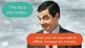 Rare I get a proper holiday especially 1 which I intend