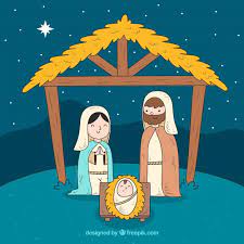New users enjoy 60% off. Free Vector Cute Nativity Scene