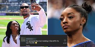 Simone Biles Responds After Husband Wears Gold Medal