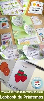 Lapbook Du Printemps Spring Lapbook For French Immersion French Activities French Immersion Lapbook