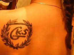 Gks Katowice Efektowne Tatuaze Kibicow Gieksy Zdjecia Na Cialach Fanow Znalazly Sie Nawet Spodek I Pomnik Powstancow Slaskich Dziennik Zachodni