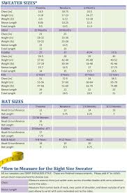 Excavator Size Guide Crochet Newborn Hat Size Chart Baby