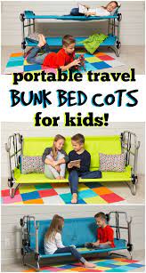 Portable Kids Travel Bed Bunk Bed Cots Omg This Is The Perfect Travel Bed For Kids Easy Set Up Compact And It Can Be Used Kids Travel Bed Bunk Beds Bunks