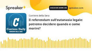 Maybe you would like to learn more about one of these? Il Referendum Sull Eutanasia Legale Potremo Decidere Quando E Come Morire Youtube