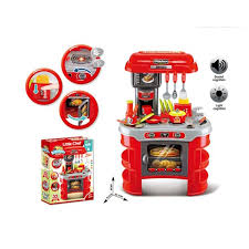 Maybe you would like to learn more about one of these? Kitchen Set Red With Sound And Light Cooking Toys Functional Kitchen Table Set With Cookware And Plastic Food 33 Pcs Walmart Com Walmart Com