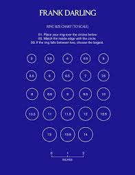 Us ring size, uk ring size, ring diameter in inches and mm. How To Measure Your Ring Size Right Free Ring Sizer Frank Darling