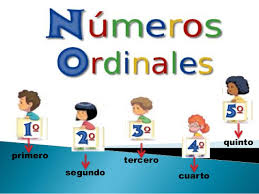 Números ordinales