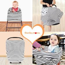 Kyapoo Nursing Breastfeeding Cover Multi Use Scarf Baby Car Seat Canopy Infinity Stretchy Shawl Clic Baby Car Seats Breastfeeding Cover Nursing Cover Scarf