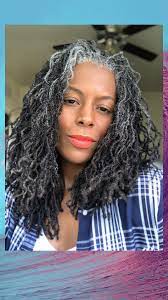 Located in the heart of harlem, natural sisters hair salon provides a variety of services for. Sisterlocks Locked Hair Grey Hair Inspiration Natural Hair Styles For Black Women Black Hair Locks