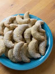Butter, eggs, flour, sugar, spices, and a variety of nuts are basic ingredients. Vanillekipferl German Vanilla Crescent Cookies Plated Cravings