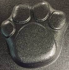 Paw Print Stepping Stone Mold Dog Paw Puppy Dog Or Cat Etsy Stone Molds Diy Molding Stepping Stone Molds