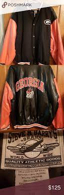 Georgia Bulldogs Mens Varsity Jacket Nwot Georgia Bulldogs Mens Varsity Jacket Oh Yeah Steve Barry Classic High End Dawgs Jacket Who Wants To Be The Uga
