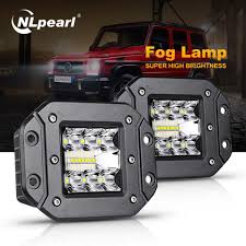 ￭ 2 x 18w round led light pods. Buy Nlpearl 5 39w Spot Flood White Led Fog Lights For 4x4 Flush Mount Led Work Light For Suv Trucks Atv At Affordable Prices Free Shipping Real Reviews With Photos Joom