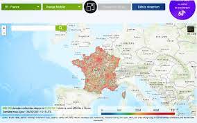 here is the map of the towns and municipalities covered by orange sfr free and bouygues earngurus