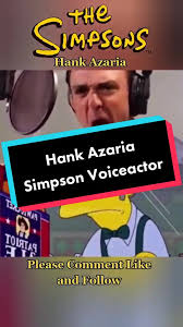 Hank Azaria: The Voice Behind The Simpsons