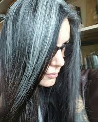 Have Been Letting The Gray Grow Out I Colored For Years And Finally Got Sick Of Doing It Love Silver G Gray Hair Growing Out Silver Grey Hair Long Gray Hair