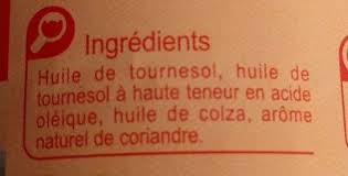10€ de réduction sur votre 1ère commande en ligne carrefour bonus card : Huile Vegetalespeciale Friture Carrefour 1 L