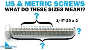 It goes inside the hole of the nut and measures the threads from inside. How To Measure Screws Bolts Us Metric Sizing Fasteners 101 Youtube