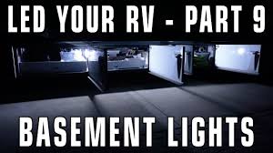 Rv sliding compartments check out one of our many rv sliding compartments. Converting Rv Lights To Leds Part 9 Rv Basement Utility Lights