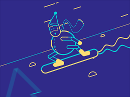Facebook gives people the power to share. Snowboarding Santa By Emil Cupic For Nivas On Dribbble