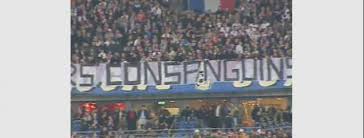 Feuille de match du psg / rc lens. Banderole Injurieuse Sarkozy Monte Au Creneau Video