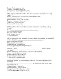 Ibarat abu di atas tunggul. 40 Soalan Latih Tubi Tatabahasa Malay Language Cameron Highlands Beras