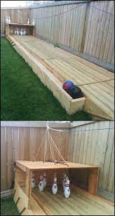 Shed Plans Build A Backyard Bowling Alley Now You Can Build Any Shed In A Weekend Even If You Ve Zero Woodworking Exp Diy Backyard Backyard Backyard Games
