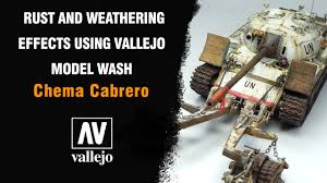 We have over 15 years of experience! Rust Weathering Effects Using Vallejo Model Wash Youtube