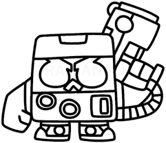 Mask spike 8 bit brawl stars kleurboek; Coloring Pages 8 Bit Brawl Stars Print Free Virus 8 Bit