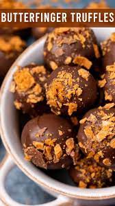 Butterfinger Truffles Chocolate Dessert Recipes Homemade Candies Candy Recipes