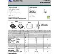 AON6794 Datasheet and Replacement. Cross Reference Search