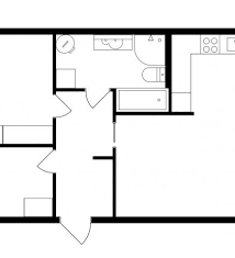 House Floor Plan Templates Blank Sketch Coloring Page House Floor Plans Floor Plans House Flooring
