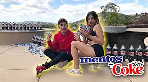 Extreme Coke And Mentos In Pool Experiment Youtube