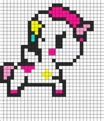 Resultado De Imagen Para Pixel Art Unicornio Dibujos En Cuadricula Animales Punto De Cruz Gato Punto De Cruz