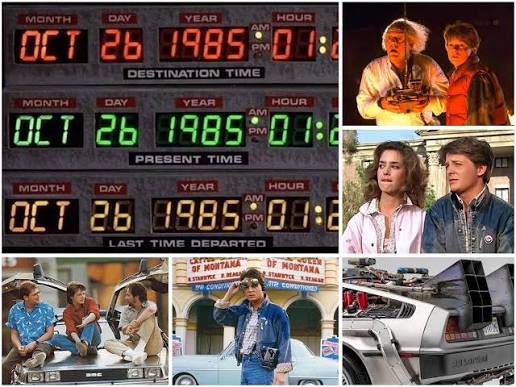 Back to the Future universe celebrates October 25, 1985