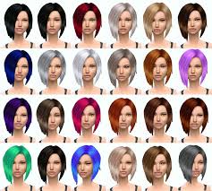 24 Default Hair Retextures Sims 4 Custom Content Sims Hair Womens Hairstyles Sims 4 Cc
