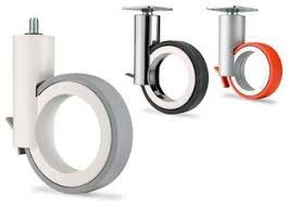 hollow wheel casters modern los angeles by doug mockett company inc caster chairs casters wheels modern office chair