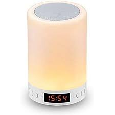 bluetooth スピーカー 高音質 ledライト 光目覚まし時計 helius 小型 ledデスクライト 常夜灯 デスクスタンド 間接照明おしゃれ電気スタンド ブルートゥース usb充電式 卓上 スタンドライト めざまし時計大音量 テーブルランプ ベッドサイドラン ベッドサイドランプ