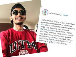 Namun, terkadang cinta itu tidak sesuai harapan. 50 Juta Tontonan Sufian Suhaimi Pecah Rekod Aiman Tino