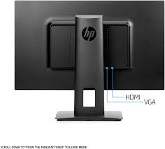 Hp vh240a computer monitor buy on amazon: Hp Vh240a 23 8 Inch Fhd Ips Monitor With Tilt Height Adjustment Black Klatchit