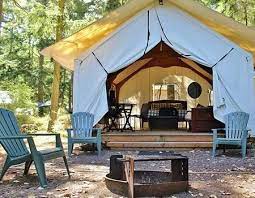 The Glamping Guide Enjoy The Outdoors In Style Glamping Cabin Outdoor Camping Near Me