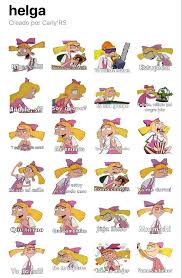 Stickers De Helga Imagenes Divertidas Para Whatsapp Whatsapp Chicas Estados Para Whatsapp