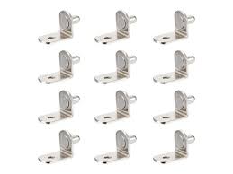 Closets are not complete without some type of shelving. Shelf Support Peg 5mm L Shaped Support Furniture Cabinet Closet Shelf Bracket Pegs With Hole For Kitchen Furniture Book Shelves Supplies 20pcs Newegg Com