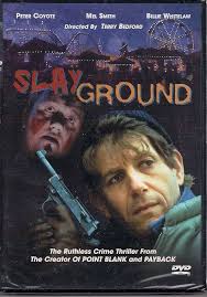 Amazon.com: Slayground [DVD] : Peter Coyote, Mel Smith, Billie Whitelaw,  Philip Sayer, Bill Luhrs, Marie Masters, Clarence Felder, Ned Eisenberg,  David Hayward (II), Michael Ryan (II), Barrett Mulligan, Kelli Maroney,  Margareta Arvidssen,